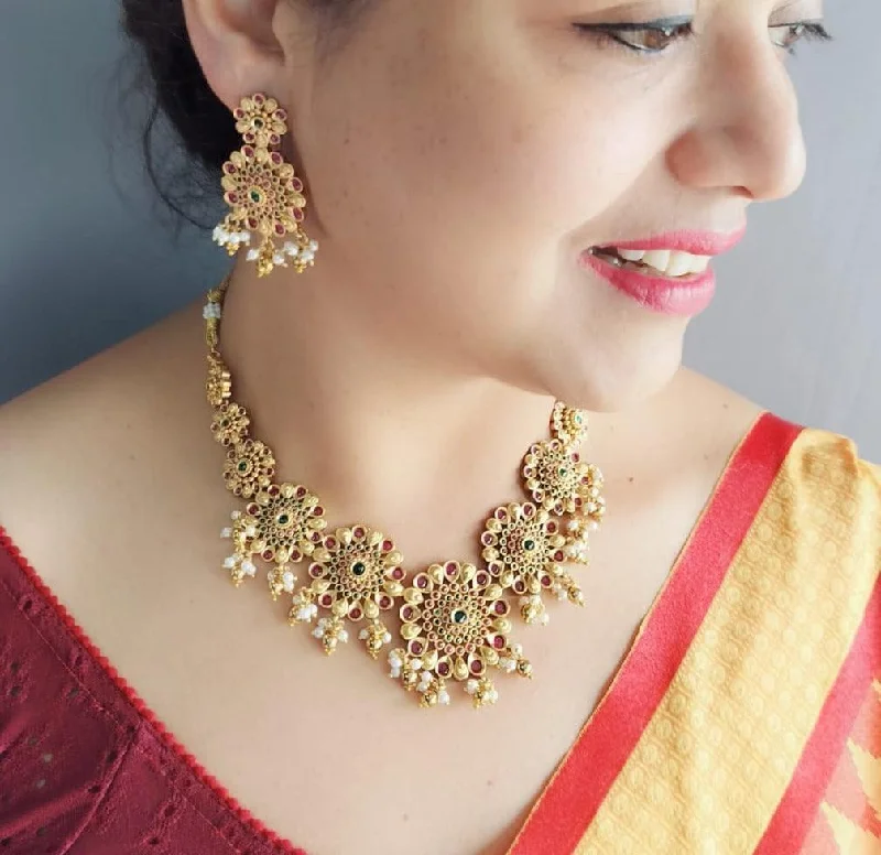 Get Your Favorite Jewelry At The Best Price Premium gold plated Multicolor necklace set jewelry Get Your Favorite Jewelry At The Best Price Premium gold plated Multicolor necklace set jewelry