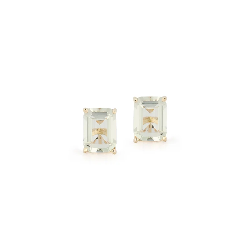 Special Sale On Handcrafted Jewelry – Shop Today 14kt Green Amethyst Studs