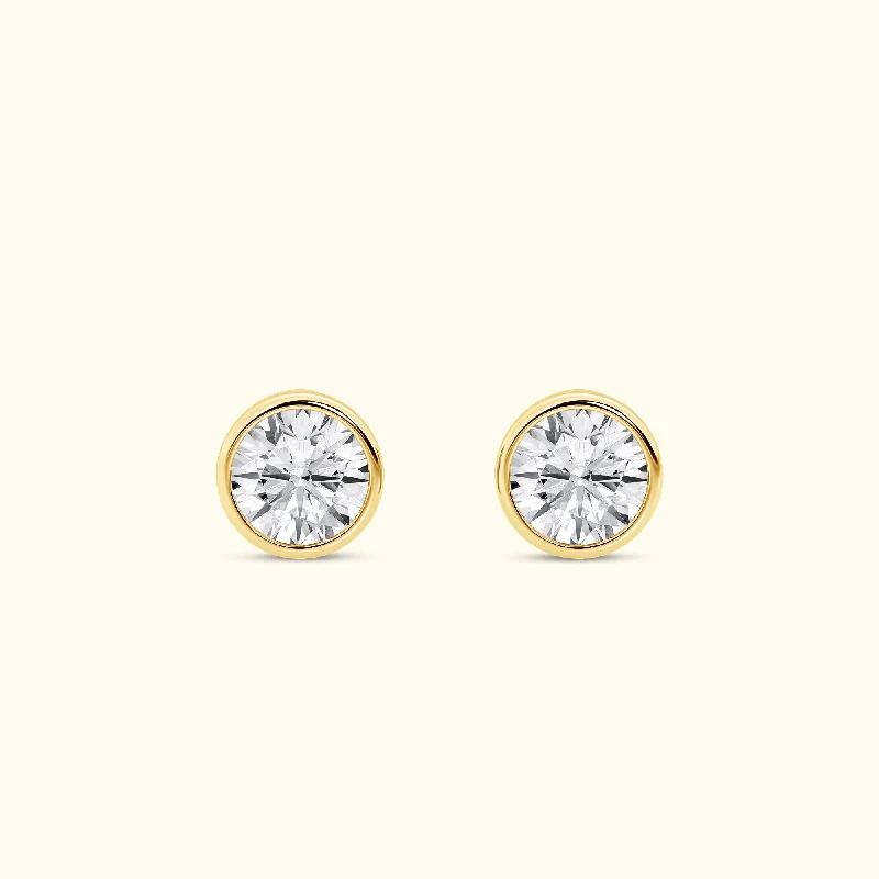The Biggest Jewelry Sale Of The Year Is Here Bezel Set 2.00ct Round Studs