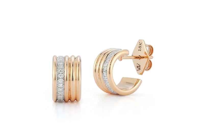 Breathtaking Jewelry At Limited-Time Savings Walters Faith 'THOBY' 5 Row Diamond Huggie Earrings Breathtaking Jewelry At Limited-Time Savings Walters Faith 'THOBY' 5 Row Diamond Huggie Earrings