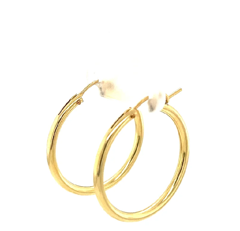 Discounted Jewelry For A Glamorous Look 27mm Hoop Earrings