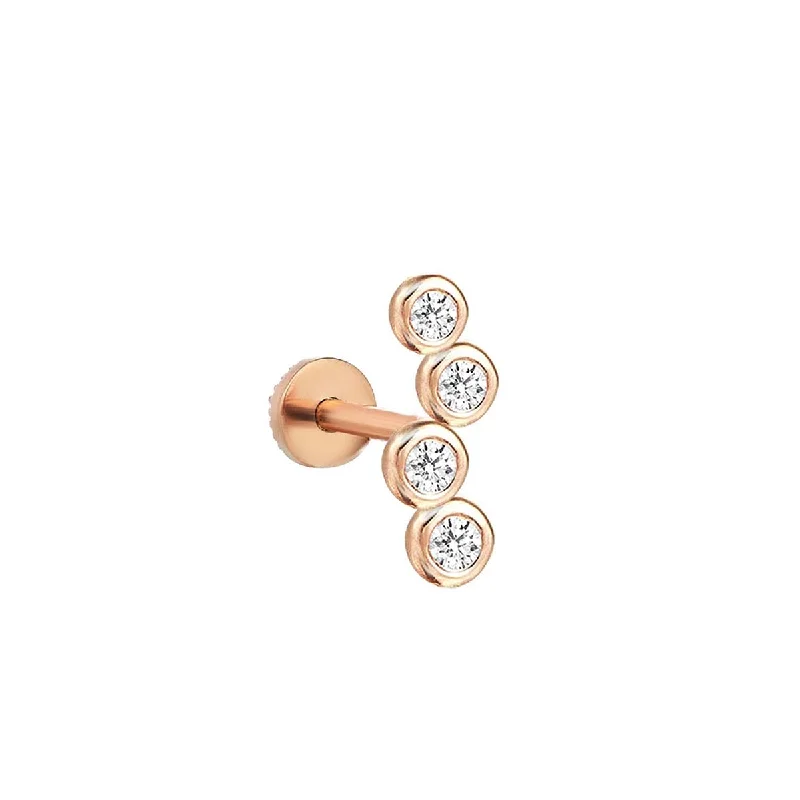 Shop Jewelry That Shines Without The High Price 4 Round Diamond Piercing