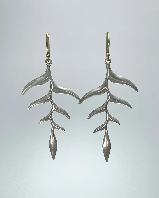 Discounted Luxury Jewelry – Shine Without The Splurge Annette Ferdinandsen Silver Bird of Paradise Earrings Discounted Luxury Jewelry – Shine Without The Splurge Annette Ferdinandsen Silver Bird of Paradise Earrings
