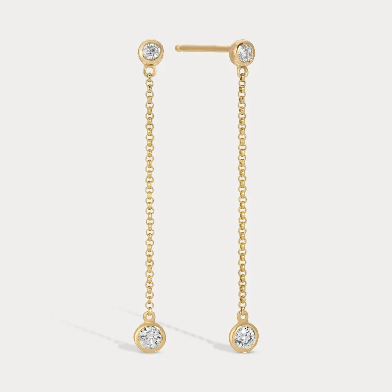 Flash Sale On Elegant Jewelry – Don't Miss Out Bezel Drop Earrings