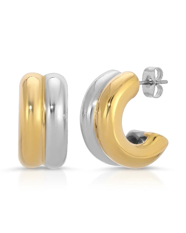Trending Jewelry Now Available At Exclusive Prices Blunt Mixed Earrings