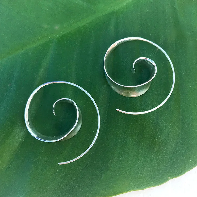 Limited-Stock Jewelry Sale – Once It's Gone, It's Gone Bulan Earrings - Sterling Silver, Indonesia