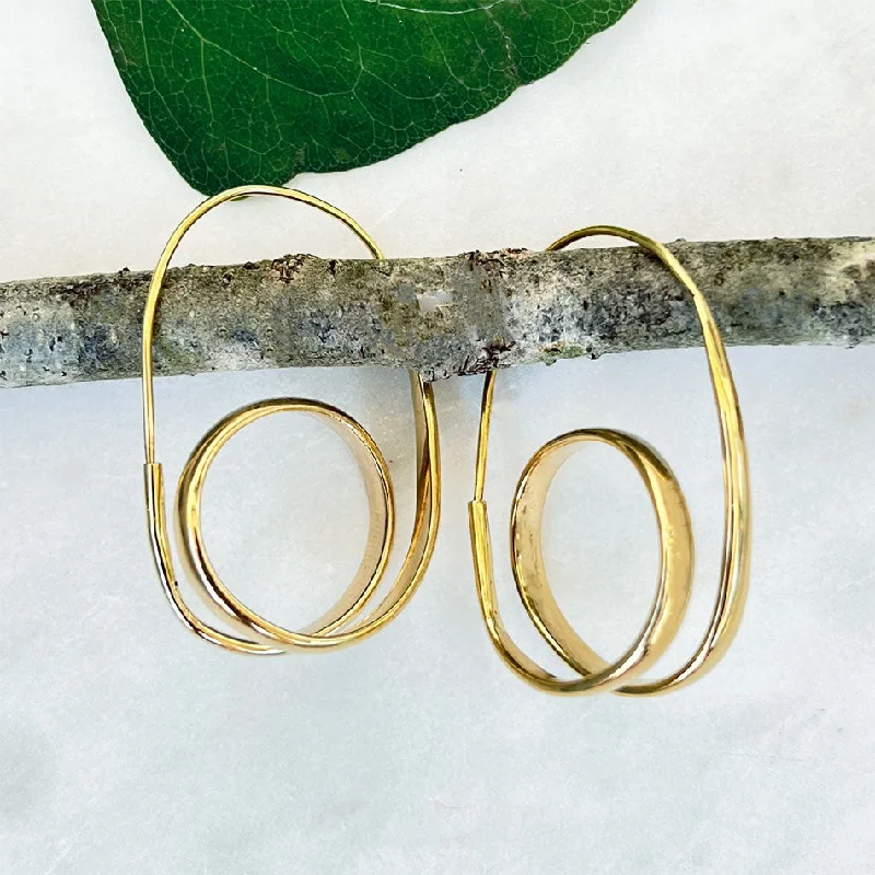 Save On Luxury Jewelry Pieces – Limited-Time Offers Bumi Earrings - Brass, Indonesia