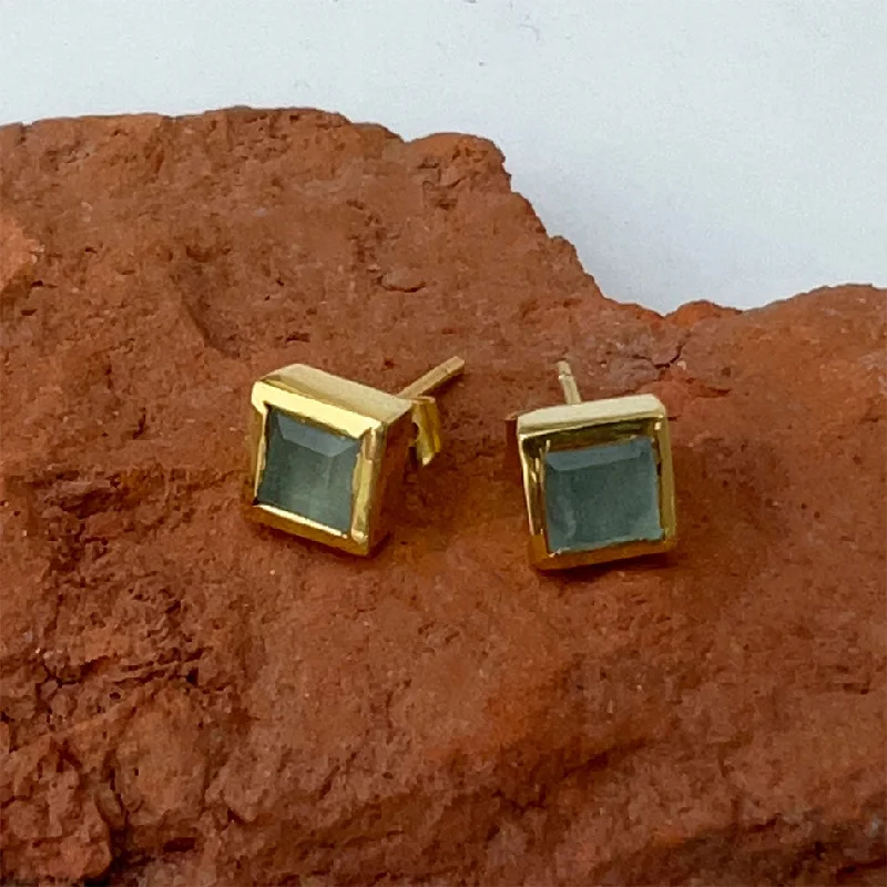 Shop Jewelry That Shines Without The High Price Chalcedony Studs, India