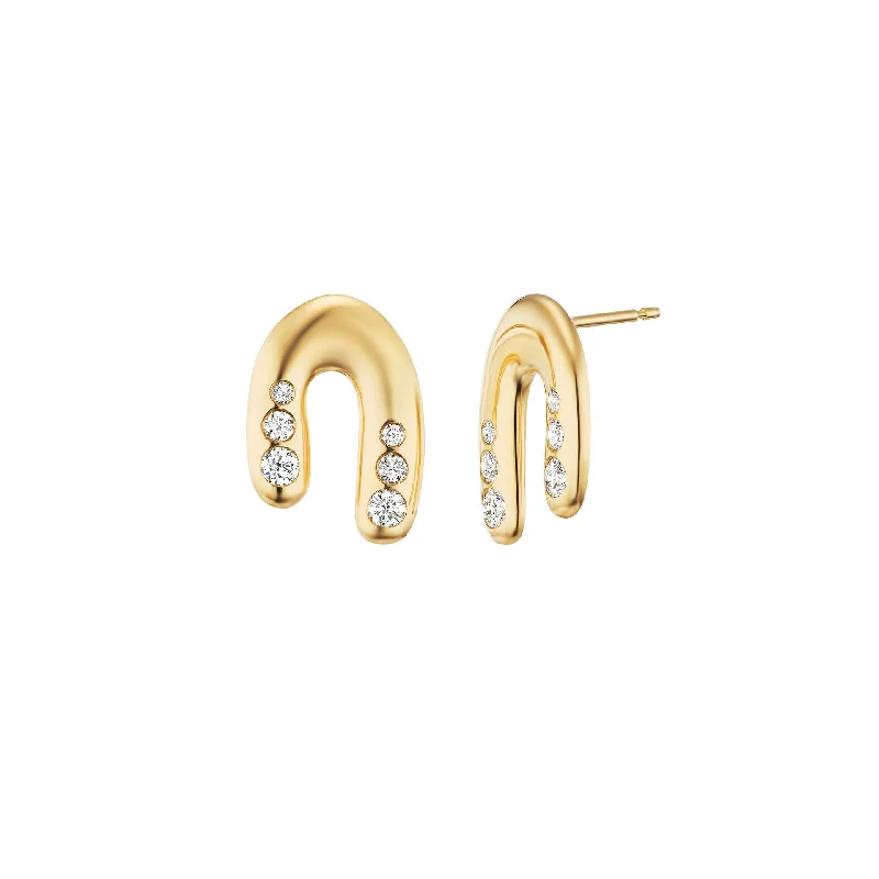 Classic And Modern Jewelry Styles On Sale Chubby Curved Earrings