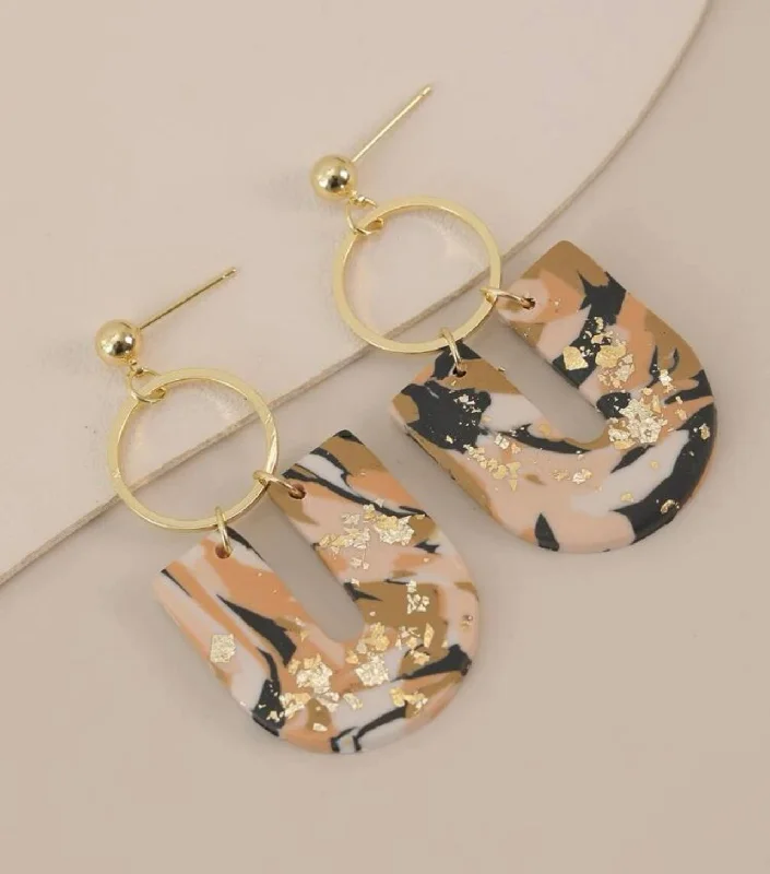 Fashion-Forward Geometric Jewelry For Contemporary Style Beautiful Gold and Neutrals Geometric Earrings Fashion-Forward Geometric Jewelry For Contemporary Style Beautiful Gold and Neutrals Geometric Earrings