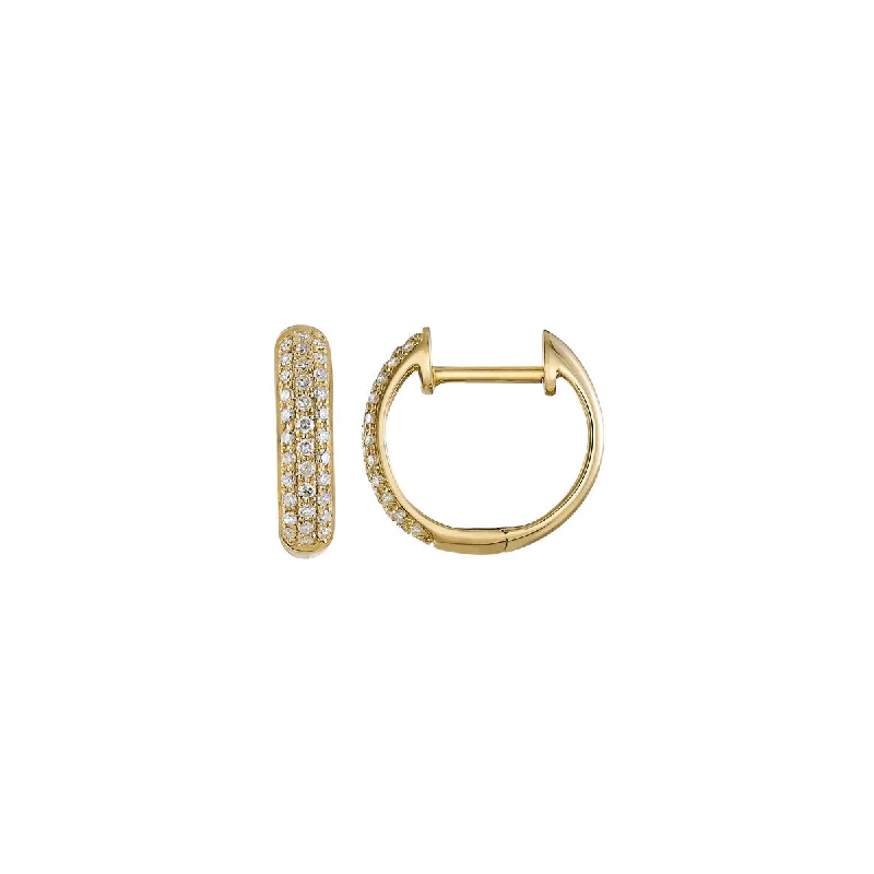 Celebrate With Sparkle – Jewelry Sale Now Live Diamond Pave Huggies