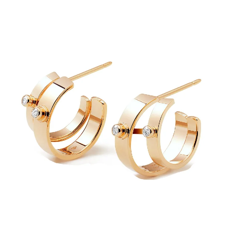 Fashion-Forward Jewelry At Incredible Prices Double Facing Hoops