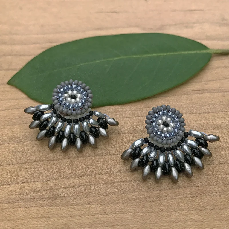 Shop Trending Jewelry With Exclusive Savings Fan Earrings - Silver, Guatemala
