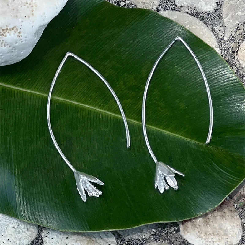 Classic And Modern Jewelry Styles On Sale In Bloom Earrings - Sterling Silver, Indonesia Classic And Modern Jewelry Styles On Sale In Bloom Earrings - Sterling Silver, Indonesia