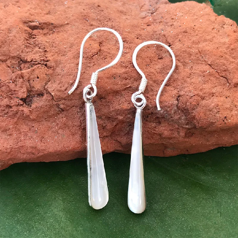 Grab Your Dream Jewelry At The Lowest Prices Jiwa Mother of Pearl Earrings - Sterling Silver, Indonesia