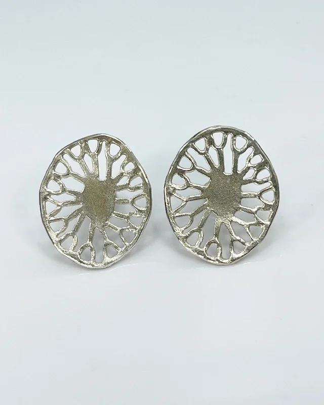 Affordable Gold-Plated Jewelry For Modern Fashion Himatsingka Lotuspad Earrings
