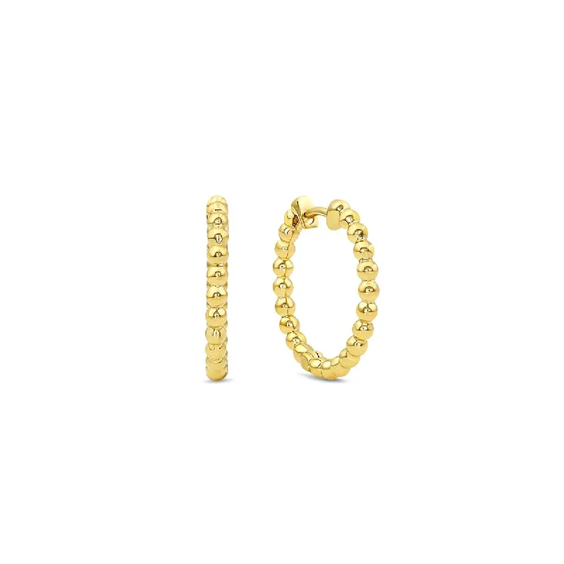 Unmissable Jewelry Clearance – Final Reductions Medium Beaded Huggie