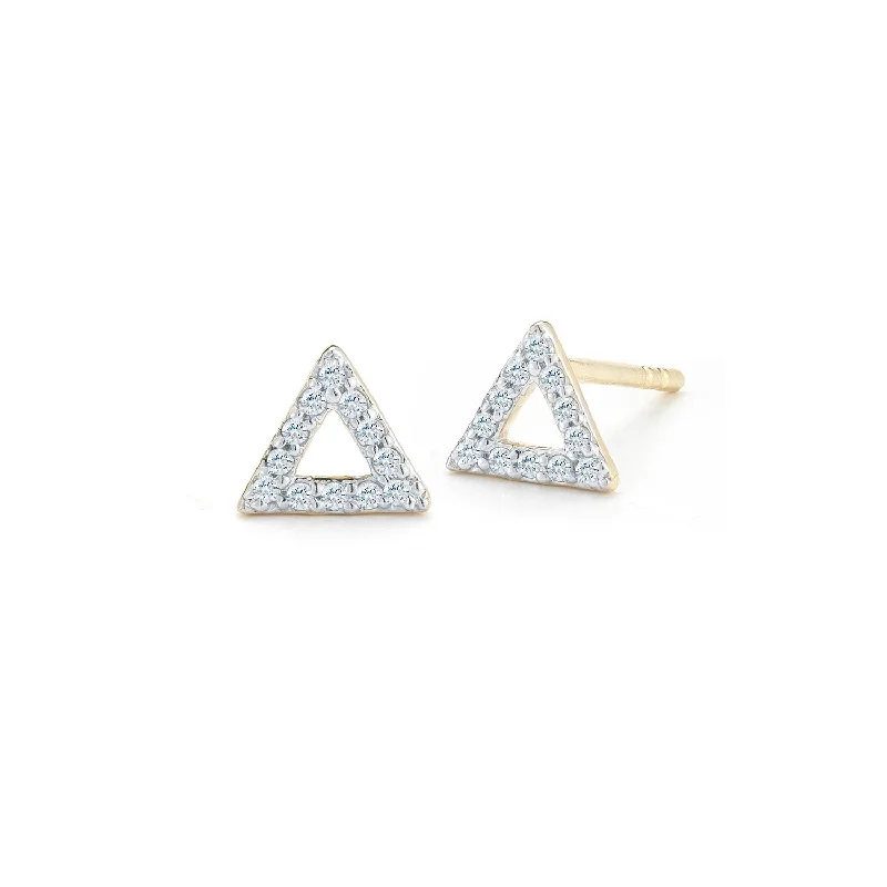 Best Jewelry Deals – Premium Quality At Exclusive Discounts *14kt Yellow Gold Mini Diamond Triangle Stud Best Jewelry Deals – Premium Quality At Exclusive Discounts *14kt Yellow Gold Mini Diamond Triangle Stud