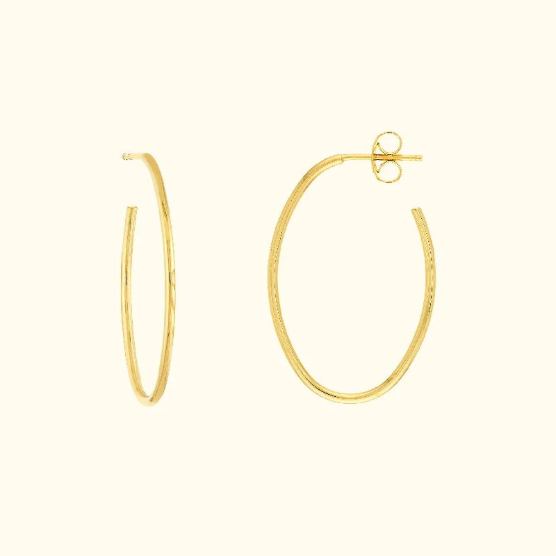 Your Dream Jewelry At Dream Prices Mini Oval Hoop Post Earrings