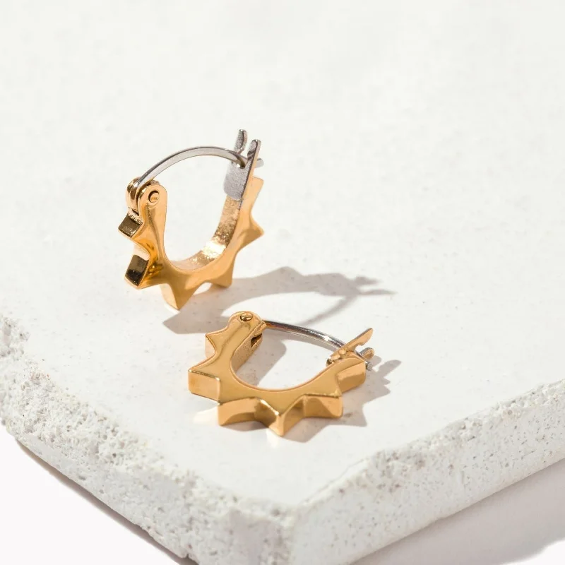 Limited-Time Jewelry Sale – Elegant Styles At Less Mini Sunburst Hoops