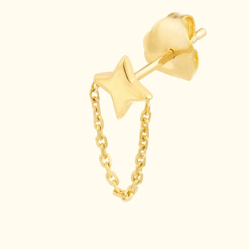 Once-A-Year Jewelry Deals – Shop Before They’Re Gone North Star Earrings with Chain Drape Once-A-Year Jewelry Deals – Shop Before They’Re Gone North Star Earrings with Chain Drape