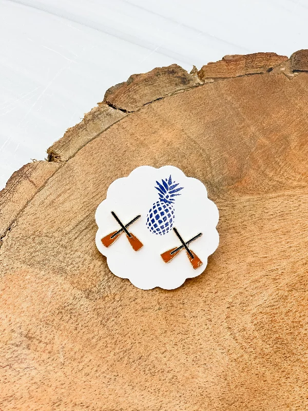 Bestselling Jewelry Now On Sale – Elevate Your Look Paddle Enamel Studs by Prep Obsessed