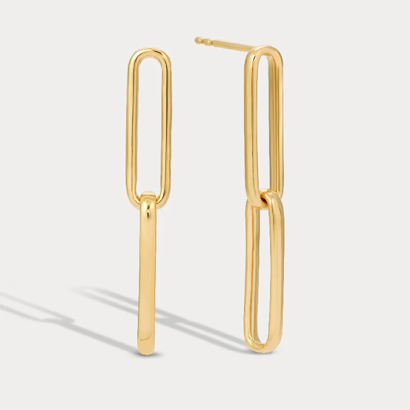 Timeless Elegance At Unbelievable Discounts Paperclip Earrings