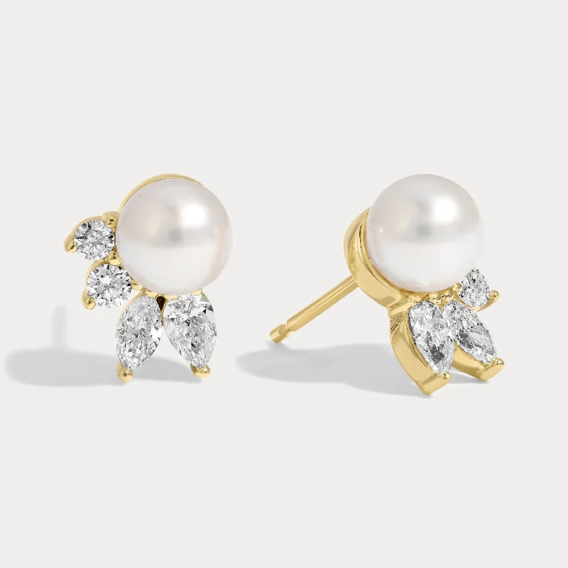Shop Dazzling Jewelry At The Best Prices Pearl and Mixed Diamonds
