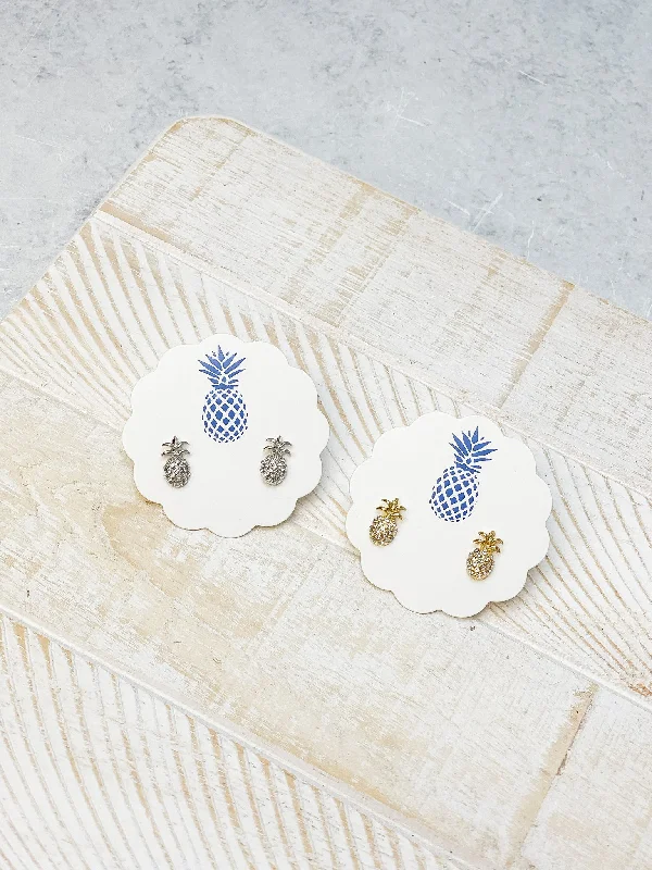 Elegant Jewelry, Exclusive Prices – Shop Now Phoebe Mini Pineapple Studs