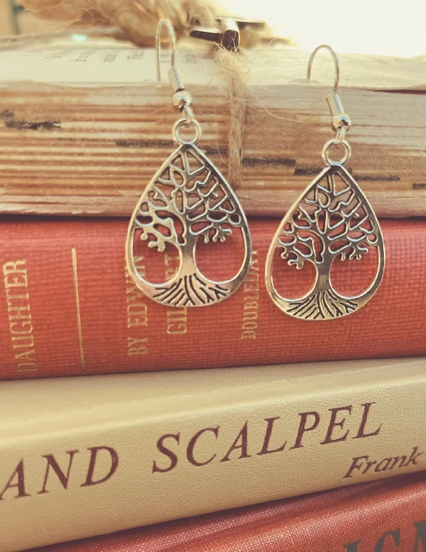 Affordable Gold-Plated Jewelry For Modern Fashion Rooted Tree Earrings