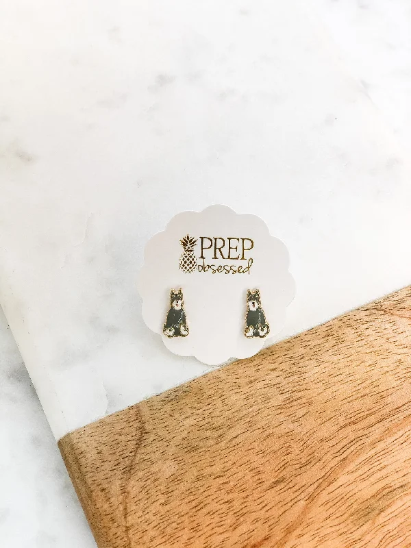 Luxury Jewelry Clearance – Shop Premium Styles Now Signature Pet Enamel Studs by Prep Obsessed - Schnauzer Luxury Jewelry Clearance – Shop Premium Styles Now Signature Pet Enamel Studs by Prep Obsessed - Schnauzer