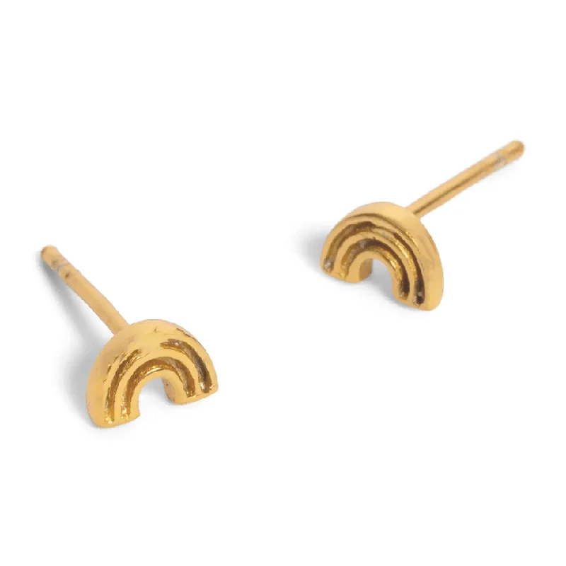 Trending Jewelry Now At Unbeatable Prices Tiny Rainbow Studs, Thailand