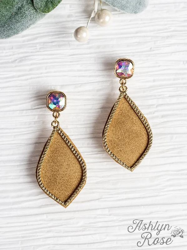 Elevate Your Jewelry Collection With Limited-Time Savings Too Strong to be Dainty Teardrop Earrings with Gold Casing, Brown Elevate Your Jewelry Collection With Limited-Time Savings Too Strong to be Dainty Teardrop Earrings with Gold Casing, Brown