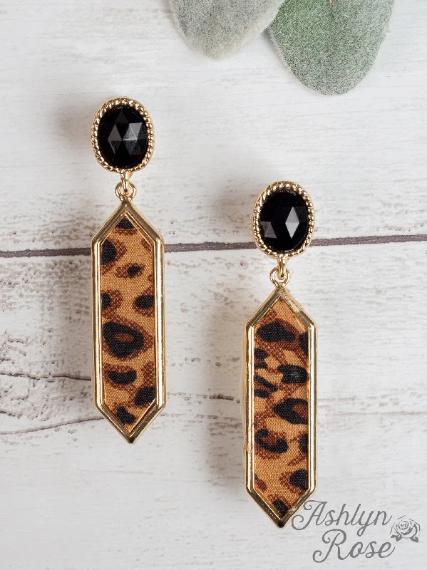 Jewelry Flash Sale – Stylish Designs At Unbeatable Rates With All The Memories Dangly Earrings with Stone Stud, Brown Leopard Jewelry Flash Sale – Stylish Designs At Unbeatable Rates With All The Memories Dangly Earrings with Stone Stud, Brown Leopard