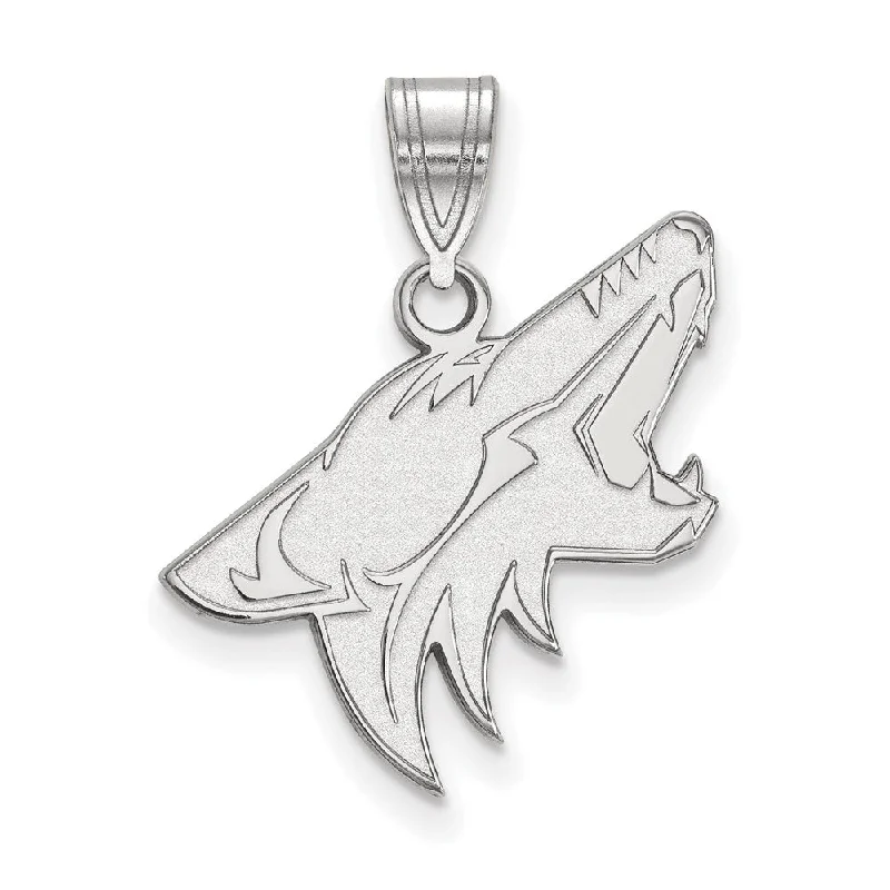 Bestselling Jewelry At Special Promotional Rates 10k White Gold NHL Arizona Coyotes Large Pendant Bestselling Jewelry At Special Promotional Rates 10k White Gold NHL Arizona Coyotes Large Pendant