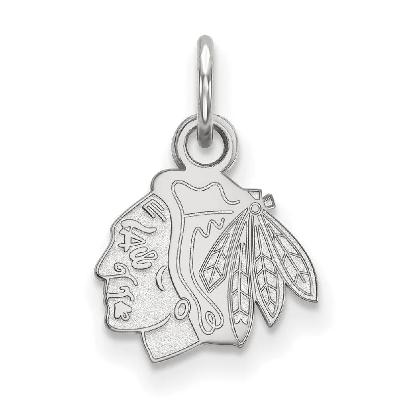 Shop Handcrafted Jewelry At Special Promotional Rates 10k White Gold NHL Chicago Blackhawks XS (Tiny) Charm or Pendant Shop Handcrafted Jewelry At Special Promotional Rates 10k White Gold NHL Chicago Blackhawks XS (Tiny) Charm or Pendant