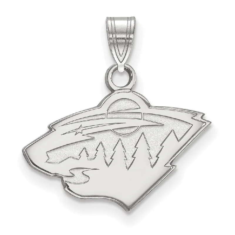 Trending Jewelry Styles Now At Limited-Time Discounts 10k White Gold NHL Minnesota Wild Small Pendant Trending Jewelry Styles Now At Limited-Time Discounts 10k White Gold NHL Minnesota Wild Small Pendant