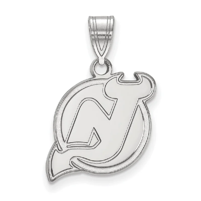 Dazzle With Discounts – Shop Jewelry On Sale 10k White Gold NHL New Jersey Devils Medium Pendant Dazzle With Discounts – Shop Jewelry On Sale 10k White Gold NHL New Jersey Devils Medium Pendant