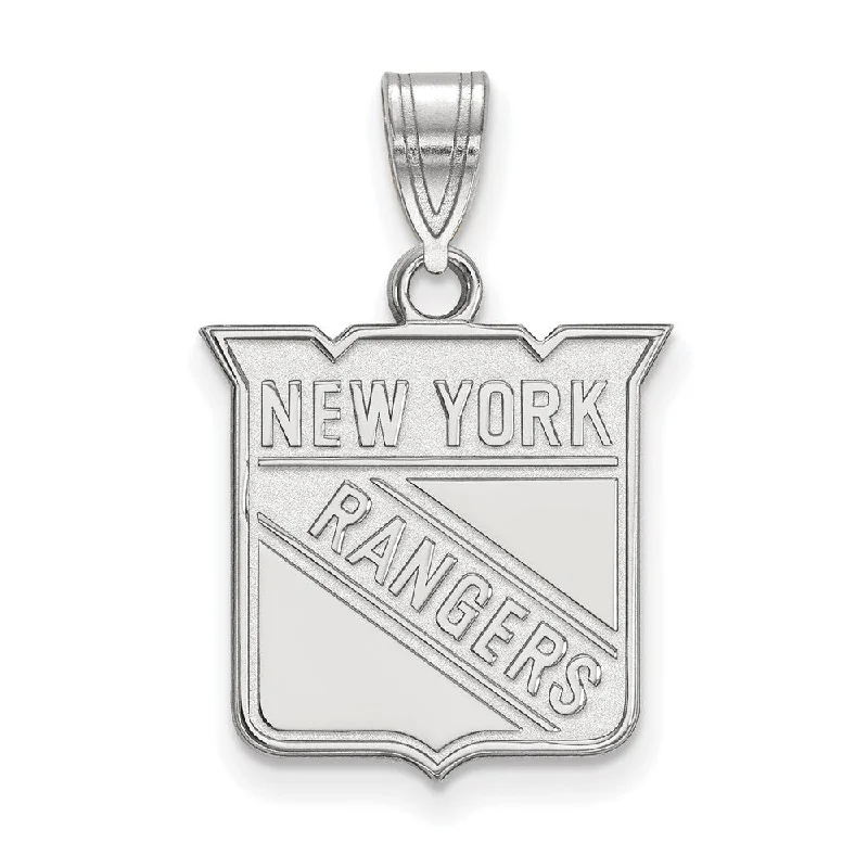 Your Dream Jewelry At Dream Prices – Shop Now 10k White Gold NHL New York Rangers Medium Pendant Your Dream Jewelry At Dream Prices – Shop Now 10k White Gold NHL New York Rangers Medium Pendant