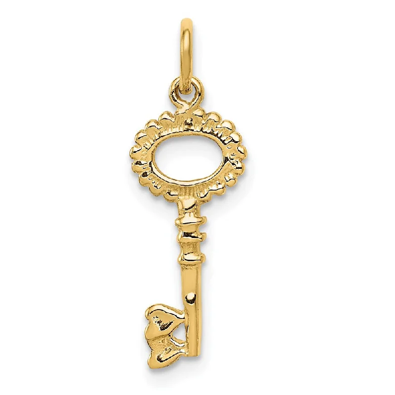 Luxury Jewelry Sale – Sparkle For Less 14k Yellow Gold Key To My Heart, Heart Bit Pendant Luxury Jewelry Sale – Sparkle For Less 14k Yellow Gold Key To My Heart, Heart Bit Pendant