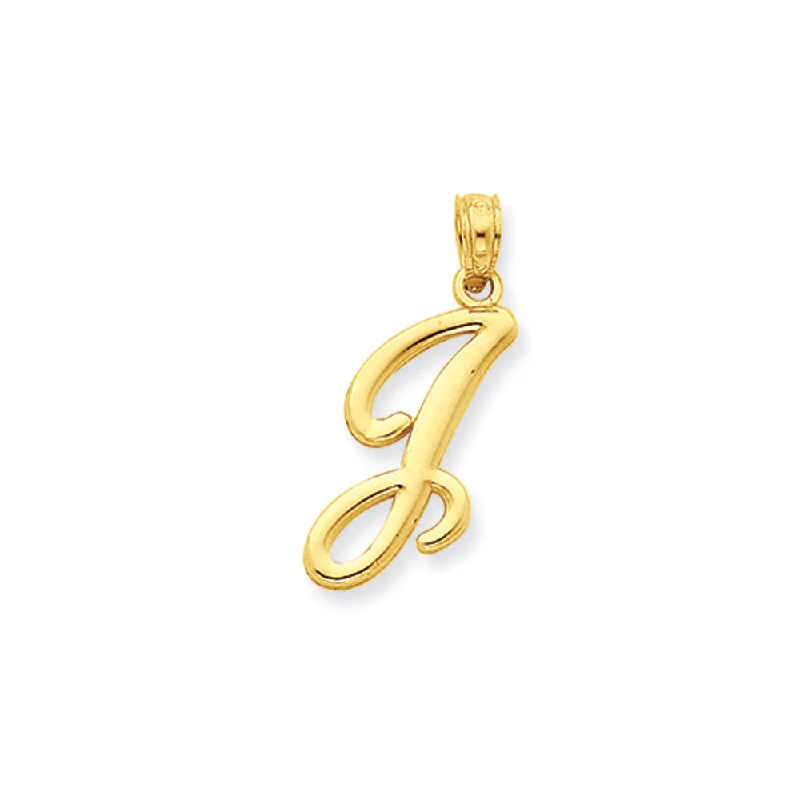 Best Jewelry Deals – Shop Premium Pieces At Great Prices 14k Yellow Gold, Mimi Collection, Small Script Initial J Pendant Best Jewelry Deals – Shop Premium Pieces At Great Prices 14k Yellow Gold, Mimi Collection, Small Script Initial J Pendant