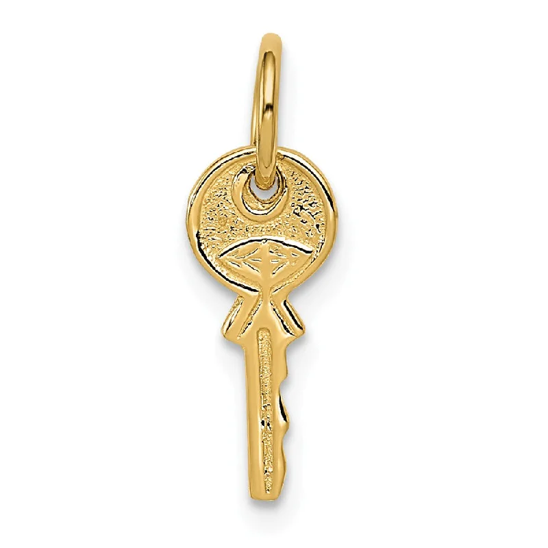 Elegant Jewelry, Exclusive Prices – Shop Now 14k Yellow Gold Small Key Charm or Pendant, 6mm Elegant Jewelry, Exclusive Prices – Shop Now 14k Yellow Gold Small Key Charm or Pendant, 6mm