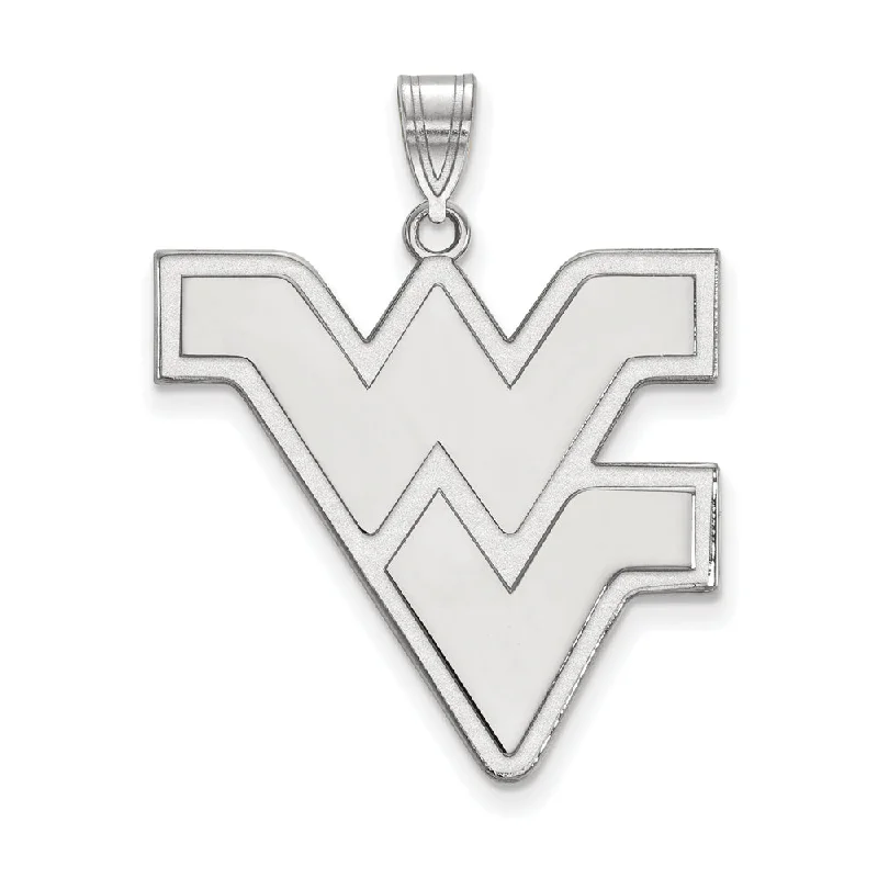Once-A-Year Jewelry Sale – Grab Your Favorites Now 10k White Gold West Virginia U. XL Logo Pendant Once-A-Year Jewelry Sale – Grab Your Favorites Now 10k White Gold West Virginia U. XL Logo Pendant