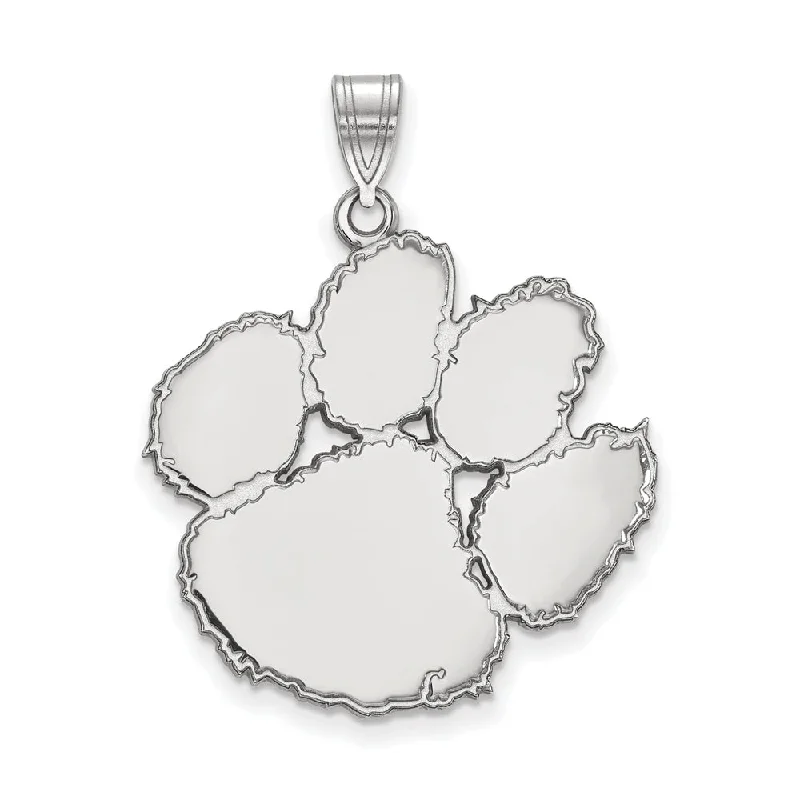 Stunning Jewelry At A Fraction Of The Price Sterling Silver Clemson U XL Pendant