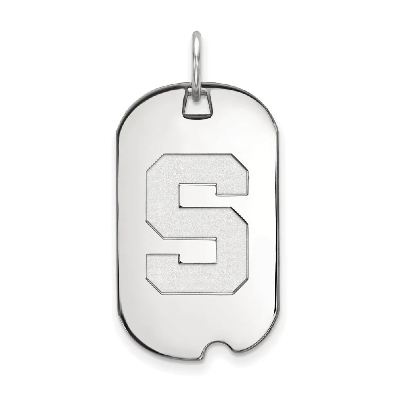 Flash Sale On Exquisite Jewelry – Don't Miss Out Sterling Silver Michigan State Initial S Dog Tag Pendant Flash Sale On Exquisite Jewelry – Don't Miss Out Sterling Silver Michigan State Initial S Dog Tag Pendant