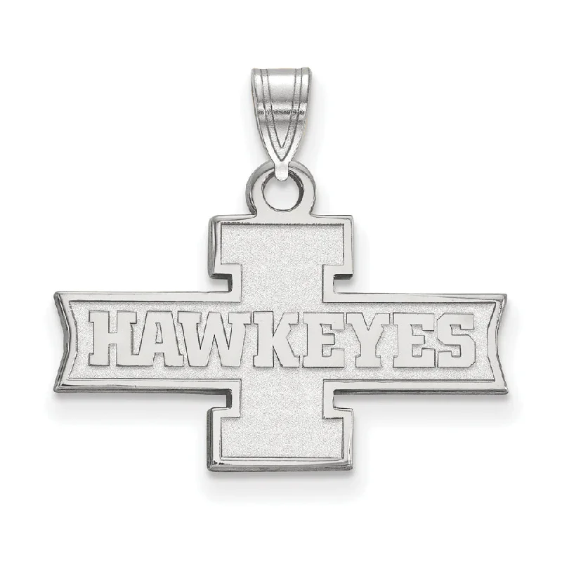 Glamorous Jewelry, Glamorous Deals – Shop Now Sterling Silver U. of Iowa Small 'Hawkeyes' Logo Pendant Glamorous Jewelry, Glamorous Deals – Shop Now Sterling Silver U. of Iowa Small 'Hawkeyes' Logo Pendant