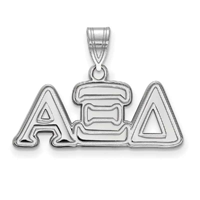 Special Offers On Handcrafted And Designer Jewelry Sterling Silver Alpha Xi Delta Medium Greek Letters Pendant Special Offers On Handcrafted And Designer Jewelry Sterling Silver Alpha Xi Delta Medium Greek Letters Pendant