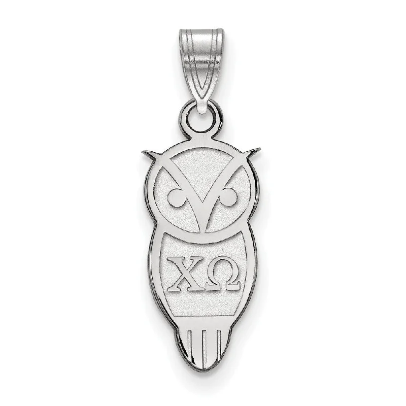 Discover Unique Jewelry With Special Limited-Time Offers Sterling Silver Chi Omega Small Pendant Discover Unique Jewelry With Special Limited-Time Offers Sterling Silver Chi Omega Small Pendant
