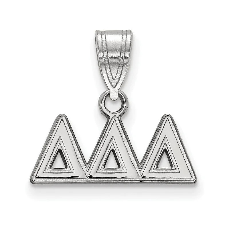 Shine Without Limits – Jewelry Sale Happening Now Sterling Silver Delta Delta Delta Medium Greek Letters Pendant Shine Without Limits – Jewelry Sale Happening Now Sterling Silver Delta Delta Delta Medium Greek Letters Pendant
