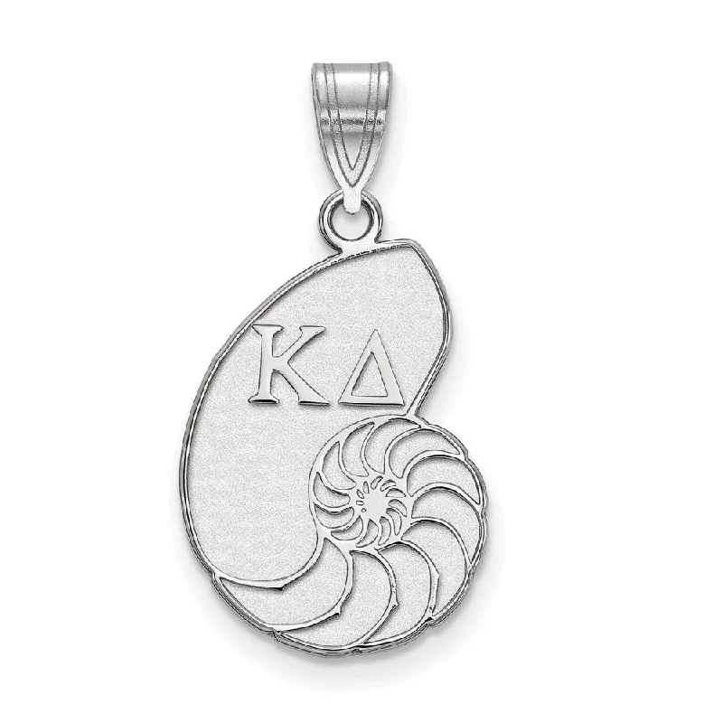 Timeless Elegance Now At Special Discounts Sterling Silver Kappa Delta Medium Pendant Timeless Elegance Now At Special Discounts Sterling Silver Kappa Delta Medium Pendant